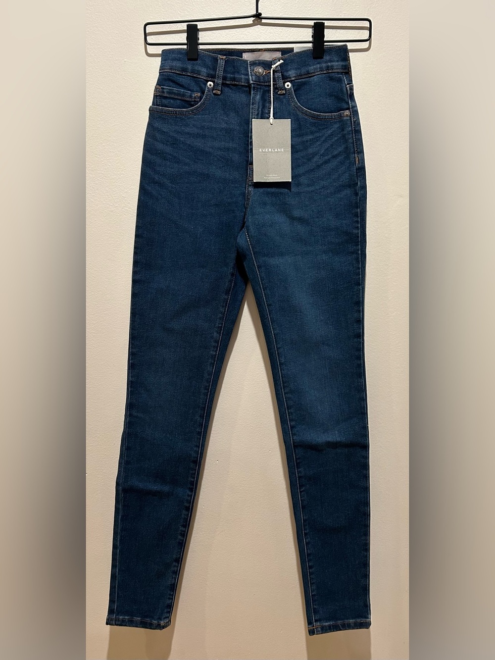 NWT Everlane High Rise Denim Blue Jeans - Women’s Size 23 Regular